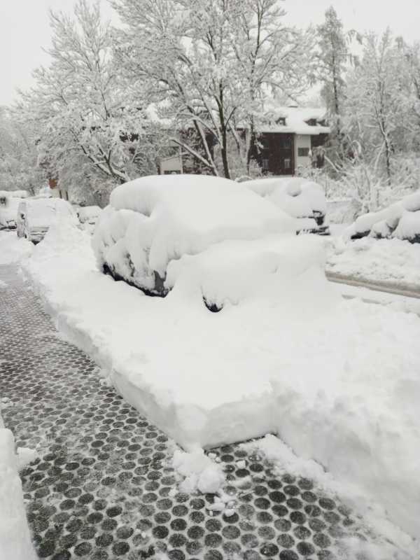 40 cm Schnee in zwei Tagen